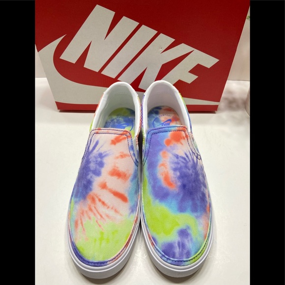 NEW Nike Court Legacy Tie Dye Women’s Sneakers Multicolor Size 7, 7.5, 8.5 - Picture 2 of 10